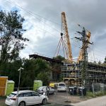 VIDEO: Železniční most přes Lužnici v Táboře byl po 122 letech snesen