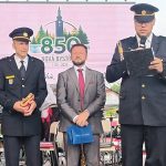 V Nové Bystřici slavili celkem tisícovku, 850 let města a 150 let sboru hasičů