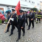 V Nové Bystřici slavili celkem tisícovku, 850 let města a 150 let sboru hasičů