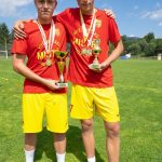 Chvalšiny převzaly pohár za mistrovskou sezonu. Starší žáci ovládli okresní přebor Krumlovska