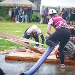 Déšť ve Štěchovicích přinesl štěstí domácím hasičkám