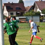 Pouť v Tučapech vrcholila zápasem místních fotbalistů s internacionály
