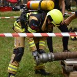 VIDEO: K hradu Šelmberk přijeli změřit síly železní hasiči z deseti krajů