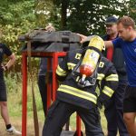 VIDEO: K hradu Šelmberk přijeli změřit síly železní hasiči z deseti krajů