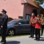 V Křenovicích oslavili 130 let sboru hasičů. Pečují o původní kroniku, stříkačku i prapor