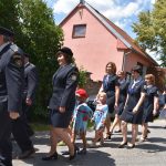V Křenovicích oslavili 130 let sboru hasičů. Pečují o původní kroniku, stříkačku i prapor