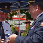 V Křenovicích oslavili 130 let sboru hasičů. Pečují o původní kroniku, stříkačku i prapor