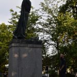 Historik a teolog Pavel Helan na pietním aktu v Táboře řekl, že na Janu Husovi ulpěla řada mýtů