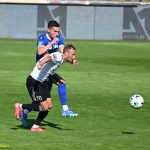 VIDEO: Táborsko slaví těsné vítězství nad Prostějovem. V závěru prvního poločasu rozhodl kapitán Pavel Novák