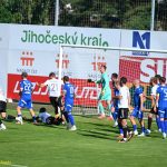 VIDEO: Táborsko slaví těsné vítězství nad Prostějovem. V závěru prvního poločasu rozhodl kapitán Pavel Novák