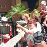 Bubi ze Zoo Dvorec si o svých 17. narozeninách pošmákl na dortu s melouny