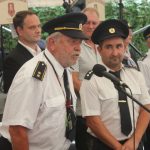 V Borovanech, odkud pocházeli předci astronauta Eugena Cernana, slavili výročí hasičů a pořádali sraz rodáků