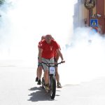 Koloběžkový závod plný kostýmů i výkonů. Bechyňská Grand Prix přilákala stovky lidí