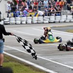 Na Hradišti se proháněly motokáry, Jindřich Vácha na domácí trati nenašel konkurenci