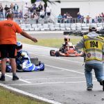 Na Hradišti se proháněly motokáry, Jindřich Vácha na domácí trati nenašel konkurenci