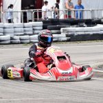 Na Hradišti se proháněly motokáry, Jindřich Vácha na domácí trati nenašel konkurenci