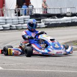 Na Hradišti se proháněly motokáry, Jindřich Vácha na domácí trati nenašel konkurenci