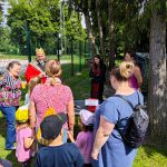 Park v Novém Dražejově patřil dětem a pohádkovým bytostem