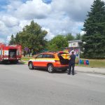 AKTUALIZOVÁNO: Požár střechy prodejny Jednoty ve Slapech hasiči odpoledne zlikvidovali