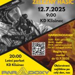 Železní hasiči se utkají v Klisinci. Sobotu zakončí taneční zábava s Paradoxy