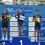 VIDEO: Táborští triatlonisté vybojovali na Českém poháru dvě medaile. Martin Korous získal stříbro, Kateřina Hadravová slavila bronz