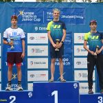 VIDEO: Táborští triatlonisté vybojovali na Českém poháru dvě medaile. Martin Korous získal stříbro, Kateřina Hadravová slavila bronz