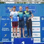 VIDEO: Táborští triatlonisté vybojovali na Českém poháru dvě medaile. Martin Korous získal stříbro, Kateřina Hadravová slavila bronz