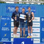 VIDEO: Táborští triatlonisté vybojovali na Českém poháru dvě medaile. Martin Korous získal stříbro, Kateřina Hadravová slavila bronz