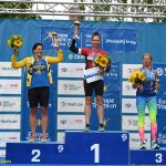VIDEO: Táborští triatlonisté vybojovali na Českém poháru dvě medaile. Martin Korous získal stříbro, Kateřina Hadravová slavila bronz