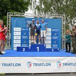 VIDEO: Táborští triatlonisté vybojovali na Českém poháru dvě medaile. Martin Korous získal stříbro, Kateřina Hadravová slavila bronz
