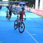 VIDEO: Táborští triatlonisté vybojovali na Českém poháru dvě medaile. Martin Korous získal stříbro, Kateřina Hadravová slavila bronz