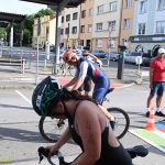 VIDEO: Táborští triatlonisté vybojovali na Českém poháru dvě medaile. Martin Korous získal stříbro, Kateřina Hadravová slavila bronz