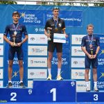 VIDEO: Táborští triatlonisté vybojovali na Českém poháru dvě medaile. Martin Korous získal stříbro, Kateřina Hadravová slavila bronz