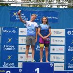 VIDEO: Táborští triatlonisté vybojovali na Českém poháru dvě medaile. Martin Korous získal stříbro, Kateřina Hadravová slavila bronz