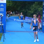 VIDEO: Mladí táborští závodníci získali na Táborském triatlonovém festivalu tři medaile. Radovali se Justina Bednářová, Veronika Křížová a Adam Šiška