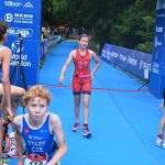 VIDEO: Mladí táborští závodníci získali na Táborském triatlonovém festivalu tři medaile. Radovali se Justina Bednářová, Veronika Křížová a Adam Šiška