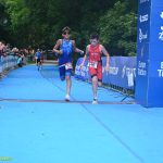 VIDEO: Mladí táborští závodníci získali na Táborském triatlonovém festivalu tři medaile. Radovali se Justina Bednářová, Veronika Křížová a Adam Šiška