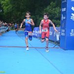 VIDEO: Mladí táborští závodníci získali na Táborském triatlonovém festivalu tři medaile. Radovali se Justina Bednářová, Veronika Křížová a Adam Šiška