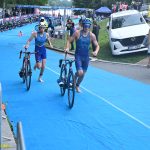 VIDEO: Mladí táborští závodníci získali na Táborském triatlonovém festivalu tři medaile. Radovali se Justina Bednářová, Veronika Křížová a Adam Šiška