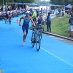 VIDEO: Mladí táborští závodníci získali na Táborském triatlonovém festivalu tři medaile. Radovali se Justina Bednářová, Veronika Křížová a Adam Šiška