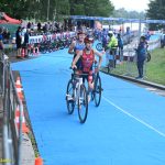 VIDEO: Mladí táborští závodníci získali na Táborském triatlonovém festivalu tři medaile. Radovali se Justina Bednářová, Veronika Křížová a Adam Šiška
