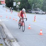 VIDEO: Mladí táborští závodníci získali na Táborském triatlonovém festivalu tři medaile. Radovali se Justina Bednářová, Veronika Křížová a Adam Šiška