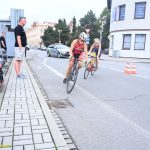 VIDEO: Mladí táborští závodníci získali na Táborském triatlonovém festivalu tři medaile. Radovali se Justina Bednářová, Veronika Křížová a Adam Šiška