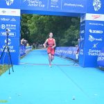 VIDEO: Mladí táborští závodníci získali na Táborském triatlonovém festivalu tři medaile. Radovali se Justina Bednářová, Veronika Křížová a Adam Šiška