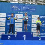 VIDEO: Mladí táborští závodníci získali na Táborském triatlonovém festivalu tři medaile. Radovali se Justina Bednářová, Veronika Křížová a Adam Šiška