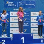VIDEO: Mladí táborští závodníci získali na Táborském triatlonovém festivalu tři medaile. Radovali se Justina Bednářová, Veronika Křížová a Adam Šiška