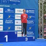 VIDEO: Mladí táborští závodníci získali na Táborském triatlonovém festivalu tři medaile. Radovali se Justina Bednářová, Veronika Křížová a Adam Šiška