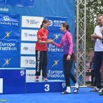 VIDEO: Mladí táborští závodníci získali na Táborském triatlonovém festivalu tři medaile. Radovali se Justina Bednářová, Veronika Křížová a Adam Šiška