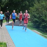 VIDEO: Mladí táborští závodníci získali na Táborském triatlonovém festivalu tři medaile. Radovali se Justina Bednářová, Veronika Křížová a Adam Šiška