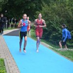VIDEO: Mladí táborští závodníci získali na Táborském triatlonovém festivalu tři medaile. Radovali se Justina Bednářová, Veronika Křížová a Adam Šiška